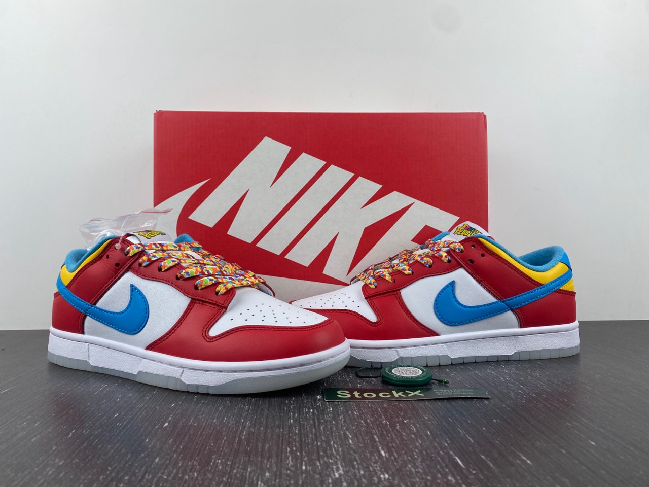 LeBron James x Nike Dunk Low ??Fruity Pebbles DH8009-600